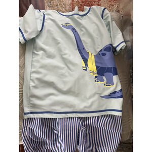 Carter's Baby And Toddler Boys' 2-Piece Swimsuit 4T Swimwear Preown